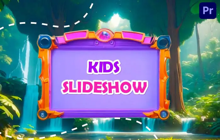 Stylish Kids' Activity Photo Frame 3D Slideshow